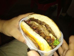 X Bacon com um bife a mais tchelanches1